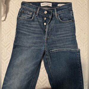 Aritzia Arlo high straight jeans